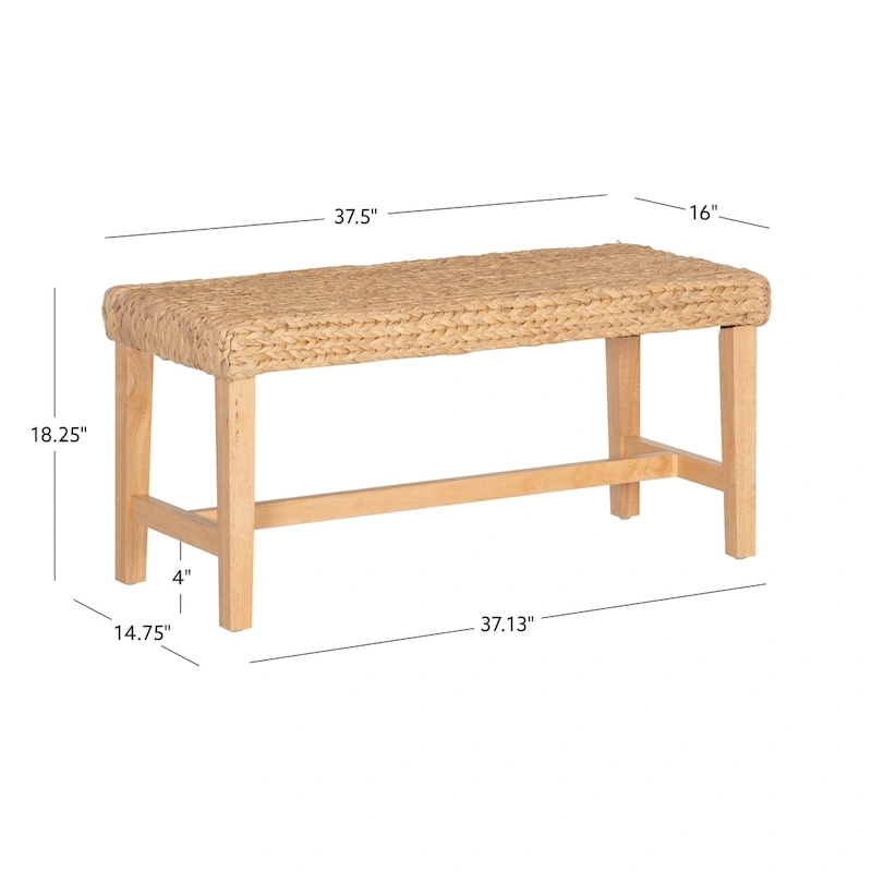 Christiansen Hyacinth Natural Bench