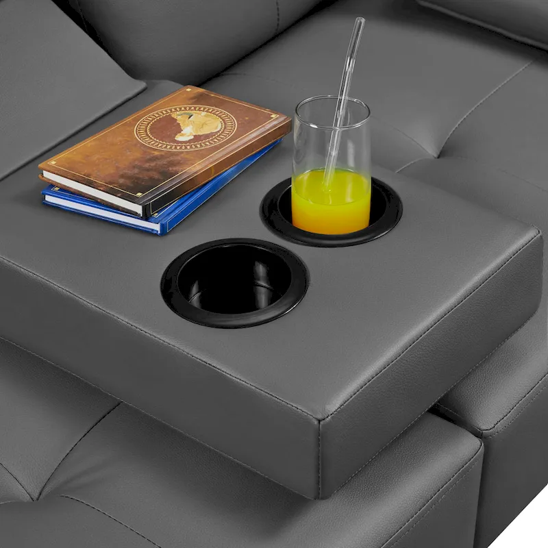 Yaheetech Faux Leather Convertible Futon Sofa Bed 3-In-1 Adjustable Futon Couch