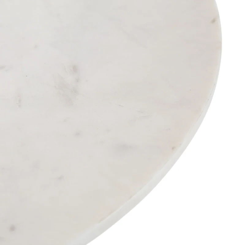 Round Wood Side Table