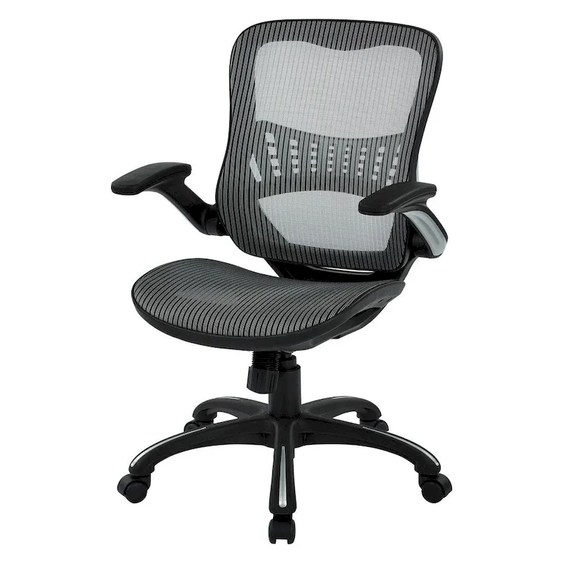Office Star Mesh Seat and Back Manager Chair