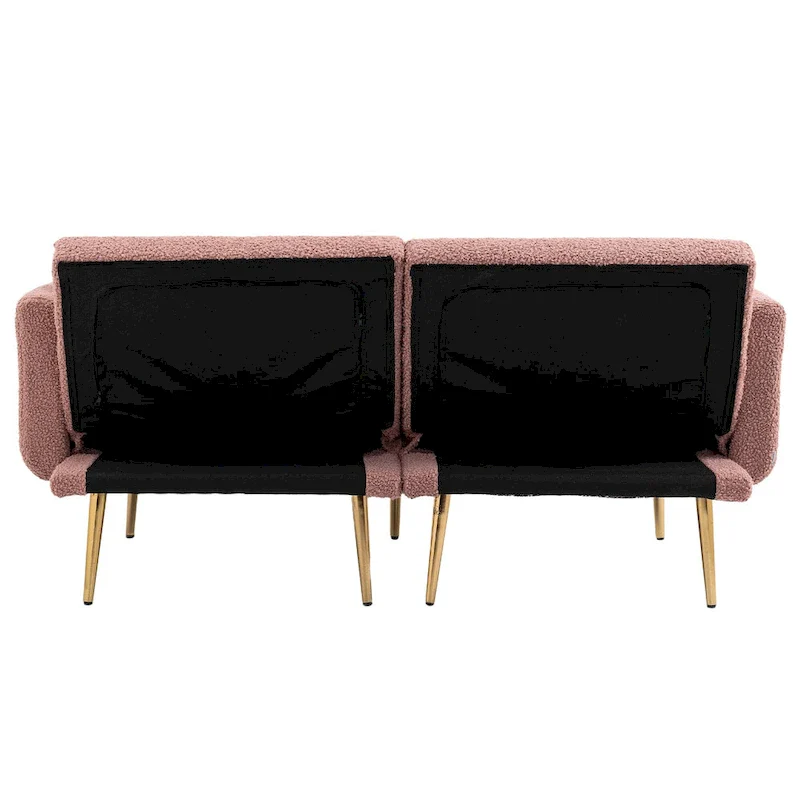 Linen Modular Sofa Section Armless Accent Chair