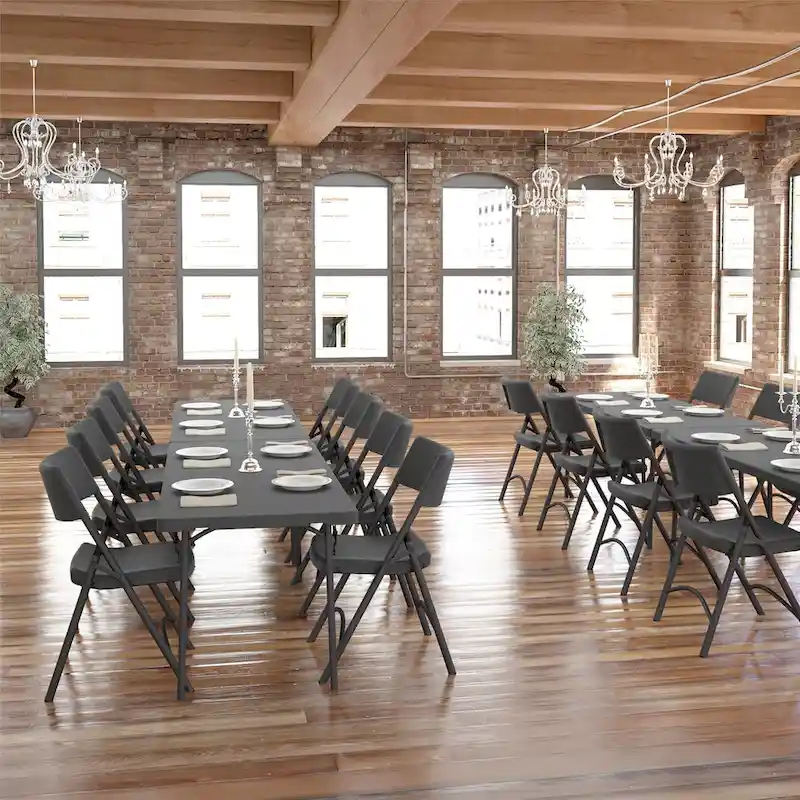 Classic Commercial Blow Mold Folding Table