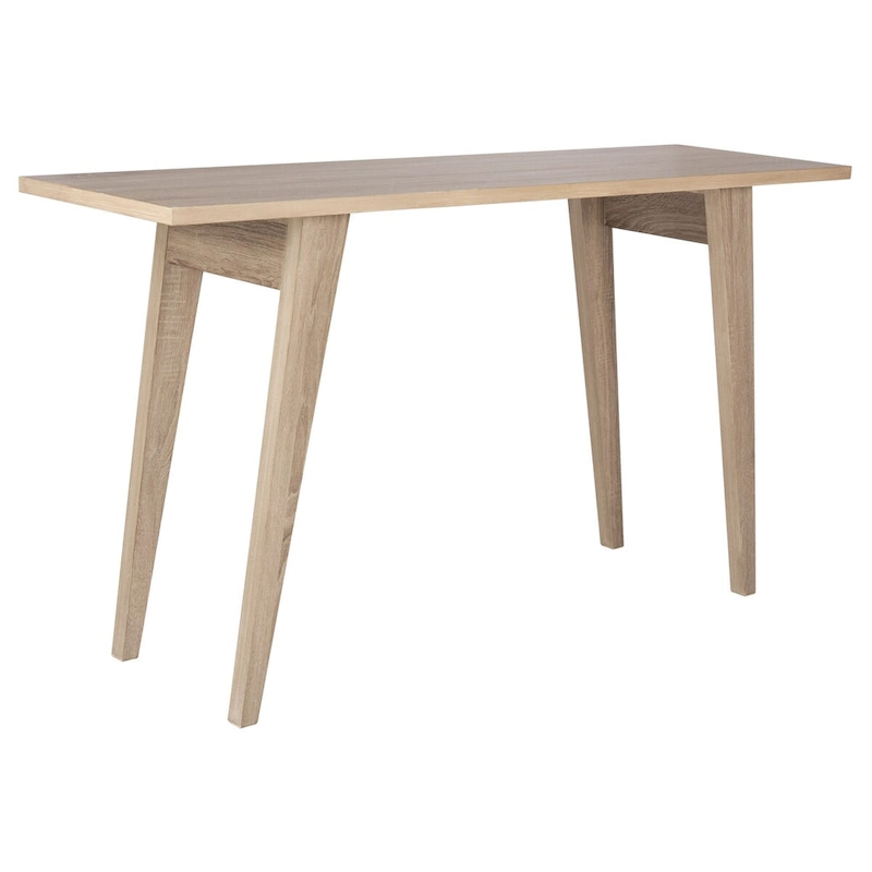 SAFAVIEH Darla Oak Console - 59 x 17.6 x 32.3 - 59Wx18Dx32H