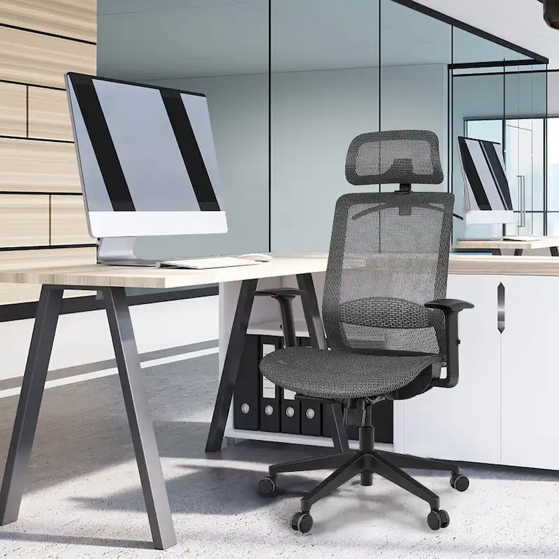 Costway Ergonomic High Back Mesh Office Chair Recliner Task Chair - See Details