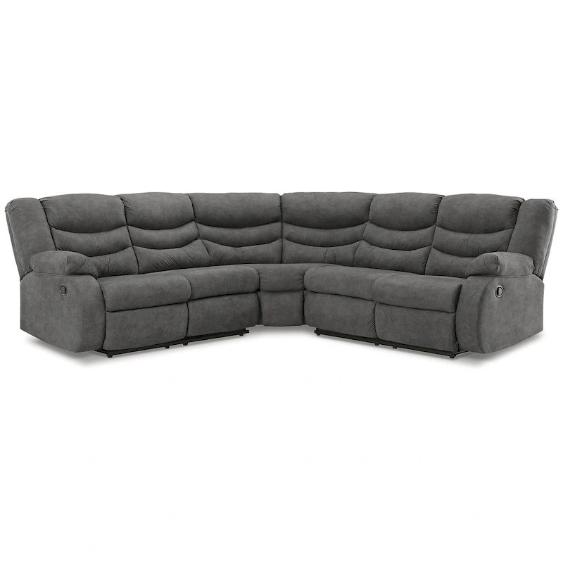 Signature Design by Ashley Partymate 2-Piece Reclining Sectional - 99W x 99D x 40H