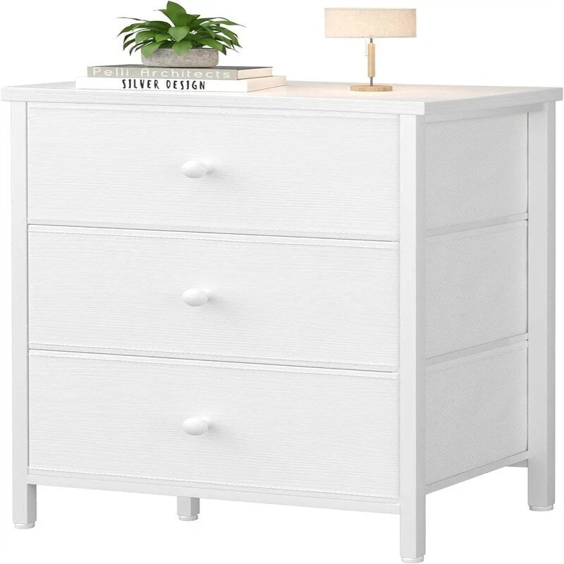 Night Stand with 3 Drawer