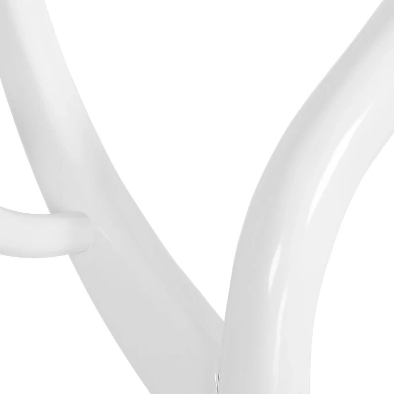 Rubberwood Freestanding Coat Rack with 8 Hooks - 24.5W x 70.87H