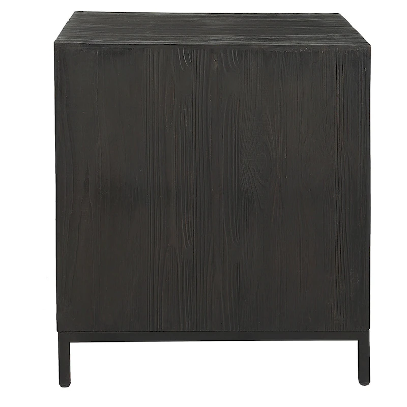 Uttermost Aiken Geometric Cabinet / End Table - 22W x 26H x 20D
