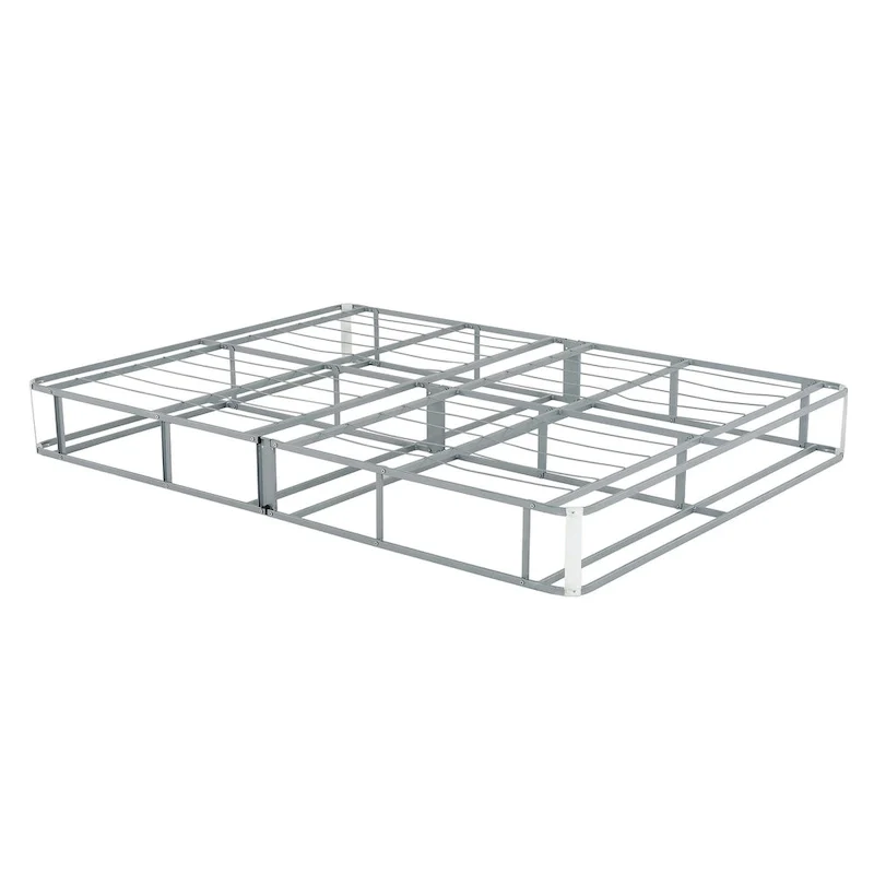 InstaBox No Assembly 9 in. Metal Boxspring Folding Mattress Foundation