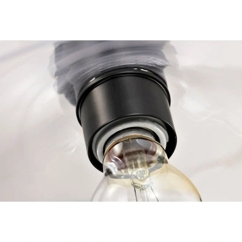 Andros Glass Cone Shade 1-Light Downrod Pendant Light