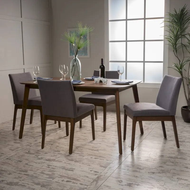 Christopher Knight Home Fabrizio Mid-Century Modern 5-piece Dining Set