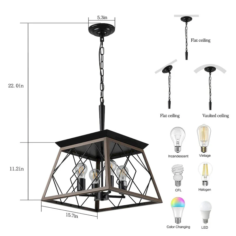 Pendant Lamp without bulb