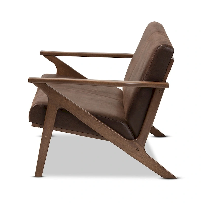 Mid-Century Loveseat by Baxton Studio