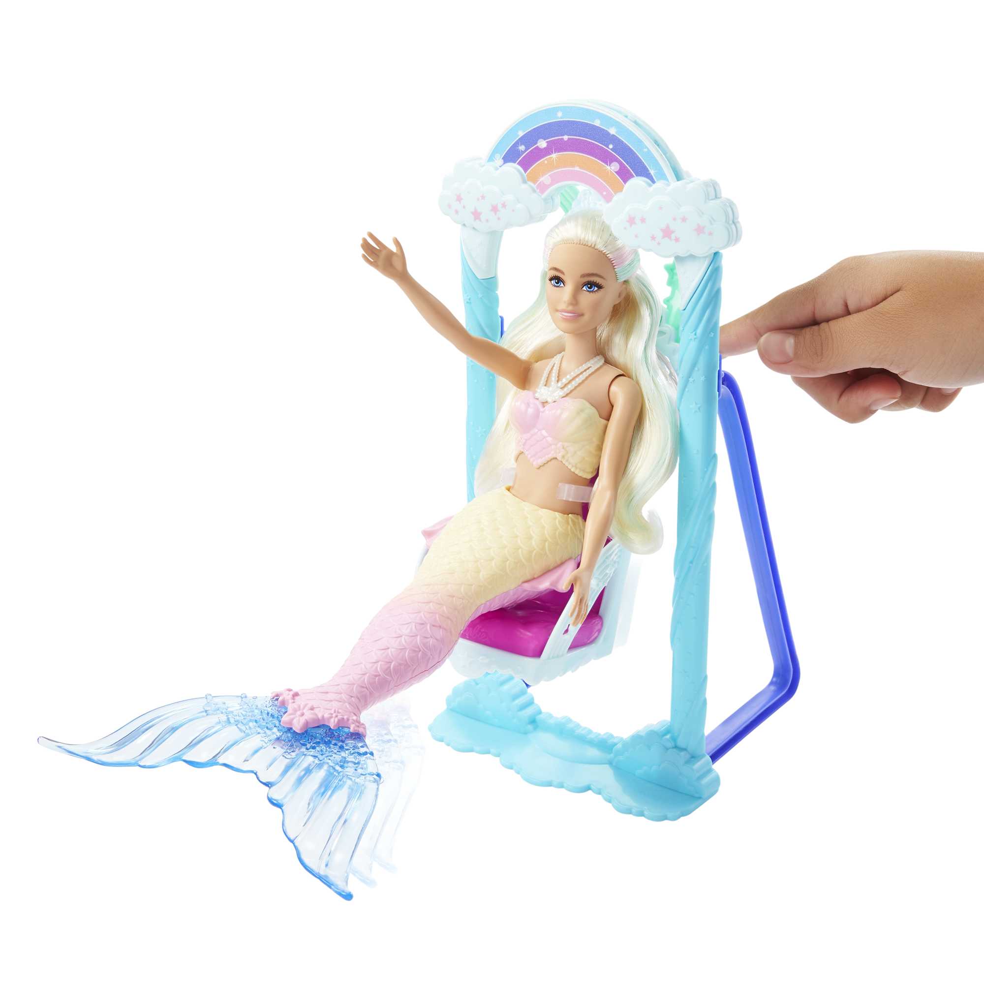 Barbie Mermaid Doll Ultimate Gift Set With 3 Dolls, Sticker Sheet & Party Accessories