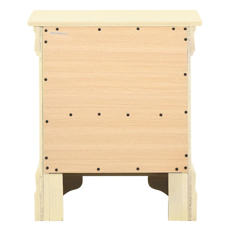 Louis Phillipe Traditional 2-drawer Wood Nightstand