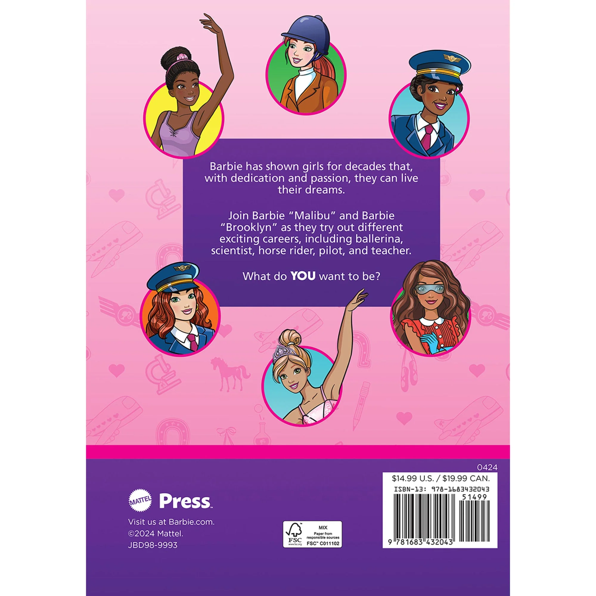 Barbie: You Can Be 5 Minute Storybook Collection (Ages 3 - 7)