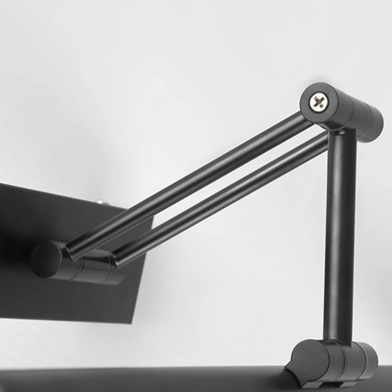 Adjustable Black Metal Cylinder LED Vanity Lights