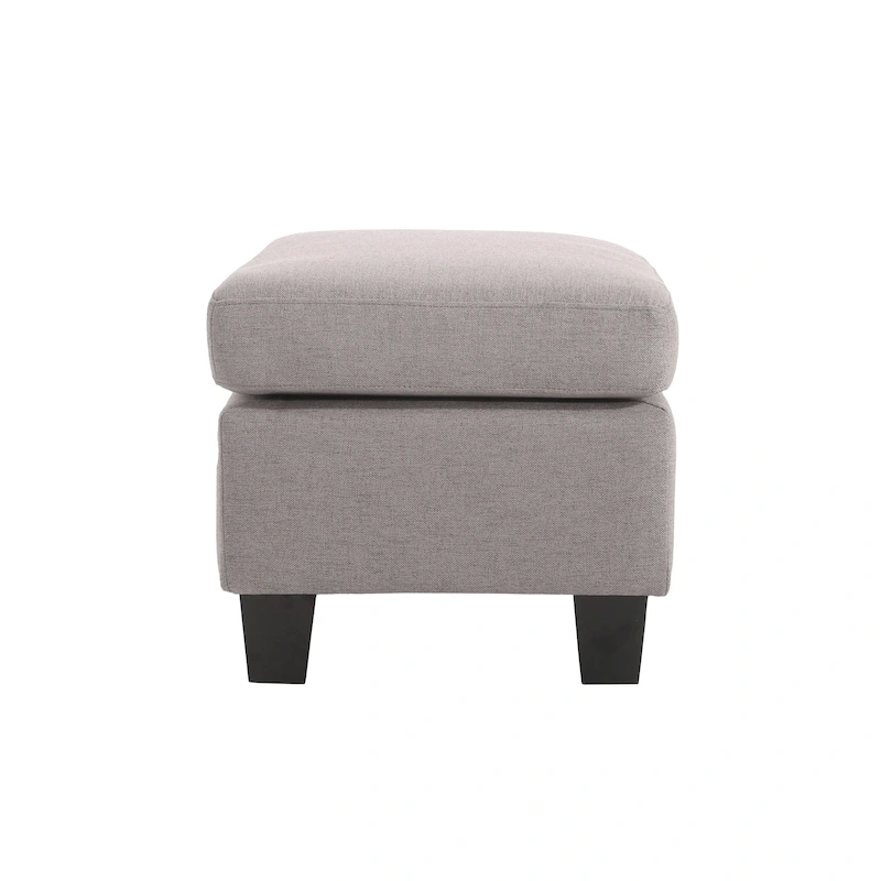Rosella Fabric Ottoman by Christopher Knight Home