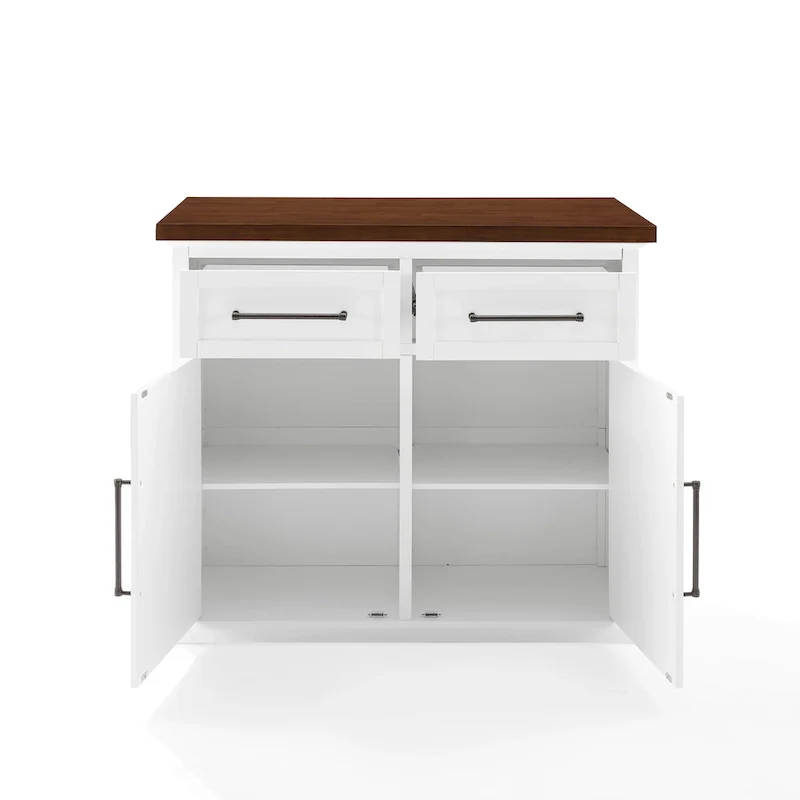 Crosley Bartlett Wood Top Kitchen Island - 27d x 42w x 36h