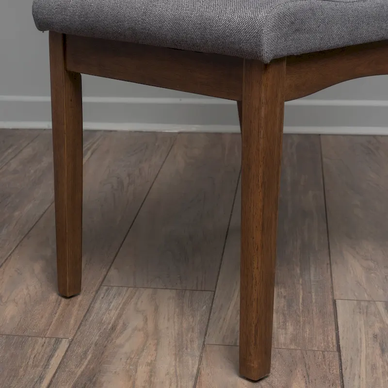 Mid-Century Fabric Dining Chair (Set of 2)