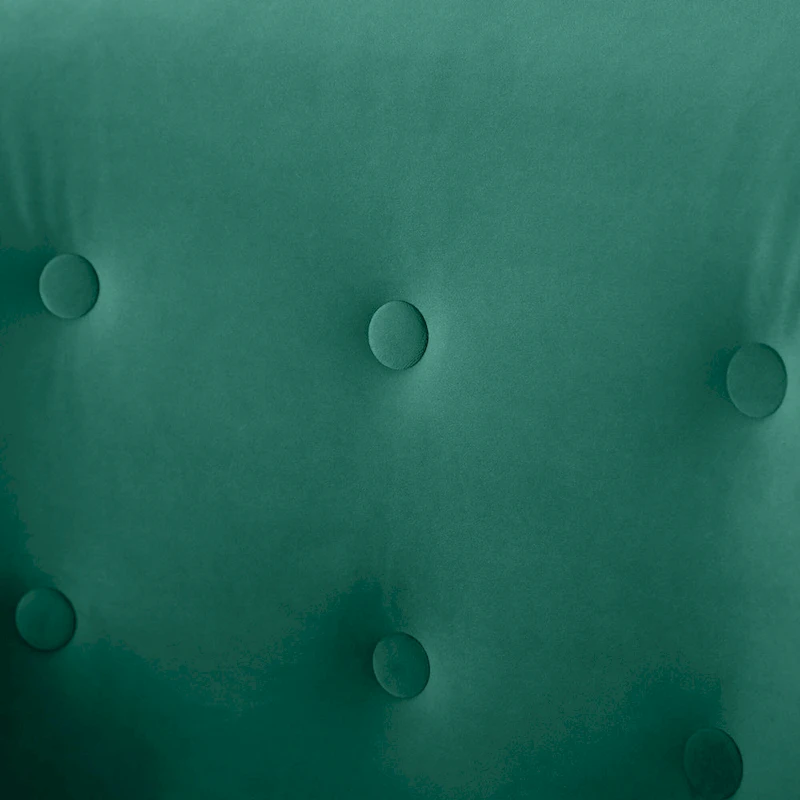 VANOMi 28.34 Accent Armchair, Velvet Barrel Chair with Solid Wood Legs