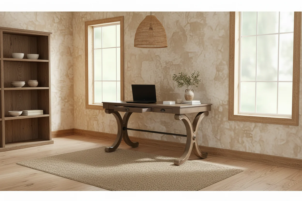 Fieldstone 3-drawer Writing Desk