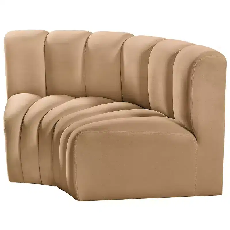 Meridian Furniture,Arc Velvet Modular Sofa