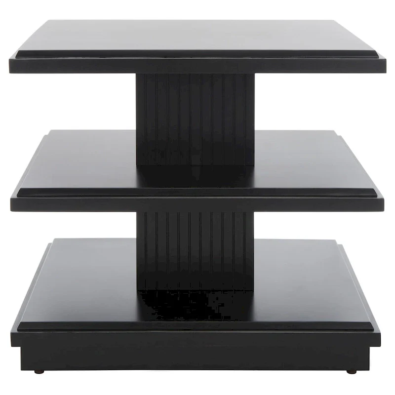 SAFAVIEH Ava 2-Shelf Accent Table - 24  L x 24  D x 21  H - 24Wx24Dx21H