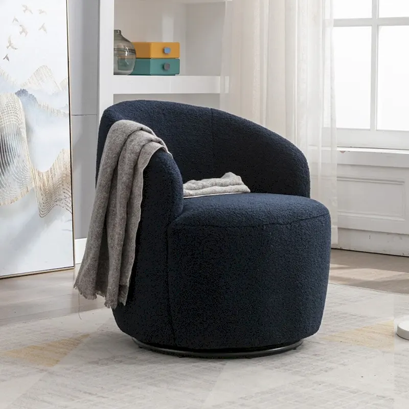 Swivel Accent Armchair Barrel Chair