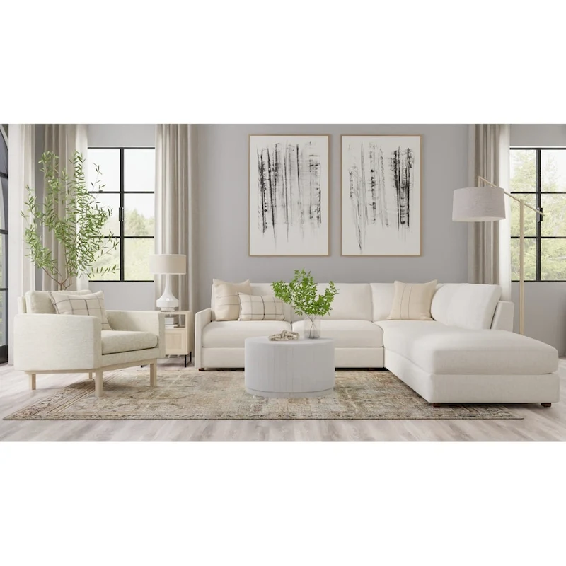 Carolina Living Krissa 30 Round Mango Wood Coffee Table