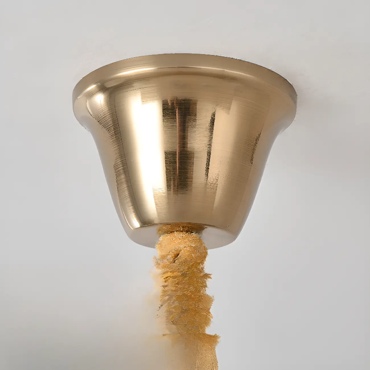 Modern Adjustable Gold Flower Glass Chandelier 6/8 Lights