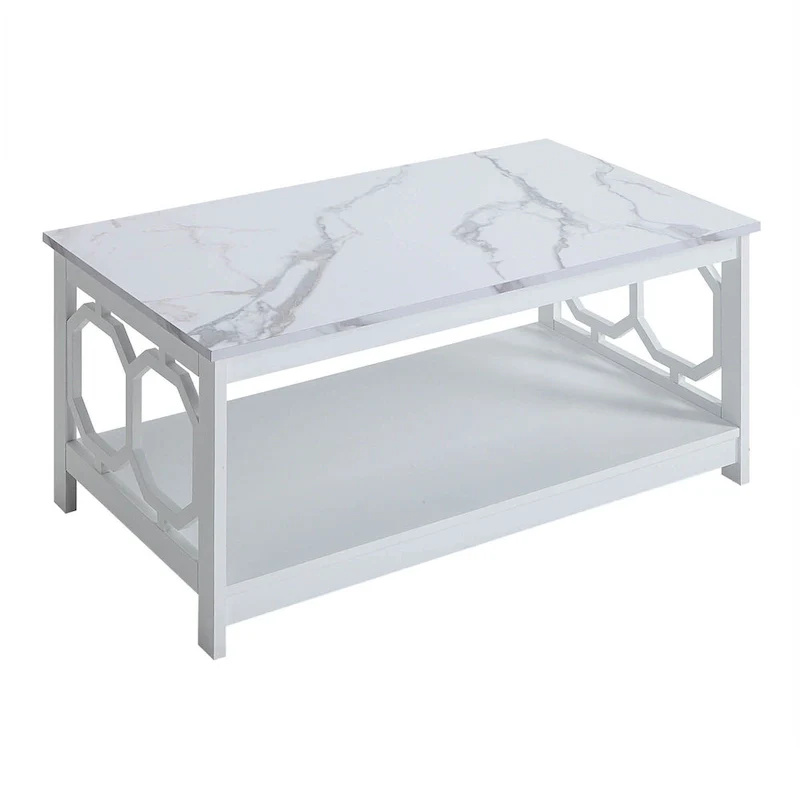 Convenience Concepts Omega Coffee Table with Shelf