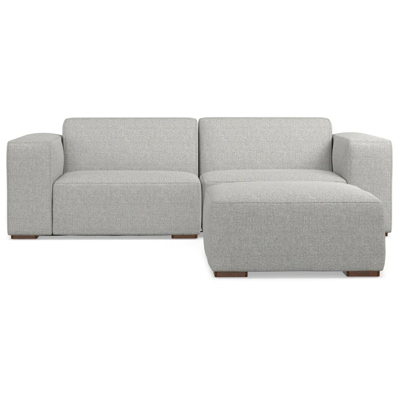 WYNDENHALL Biggs 2-Seater Modular Sofa and Ottoman Set