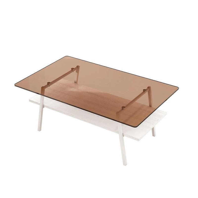 38.58 Rectangle Coffee Table with Modern Design