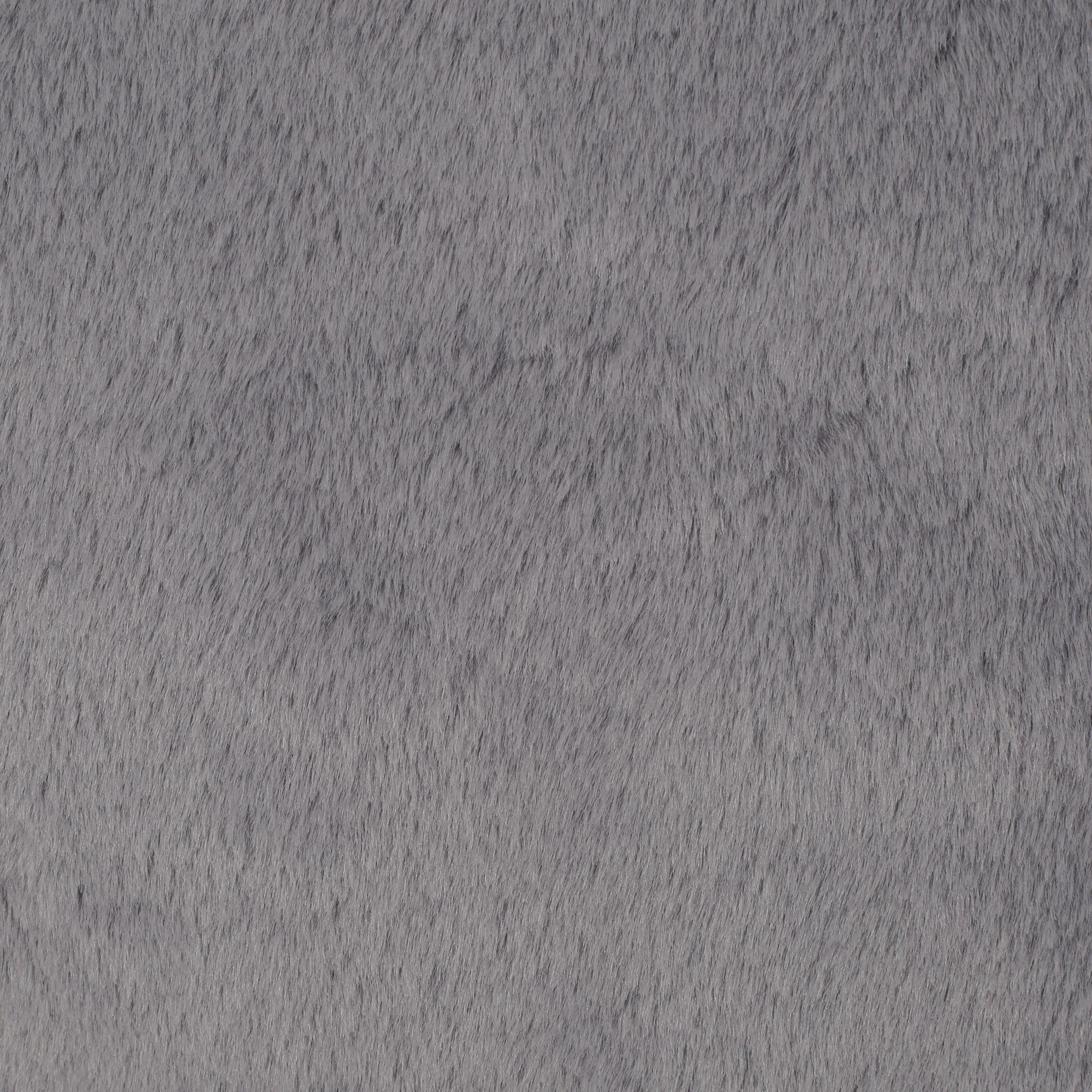 Pickerel Modern Glam Faux Fur Cube Pouf