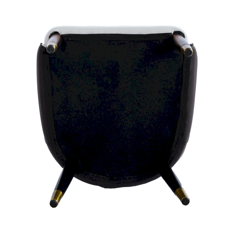 Set of 2 Modern Upholstered PU Leather Dining Chair