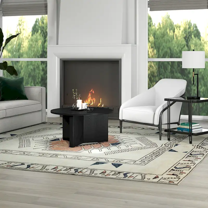 Anders 32 Wide Round Coffee Table