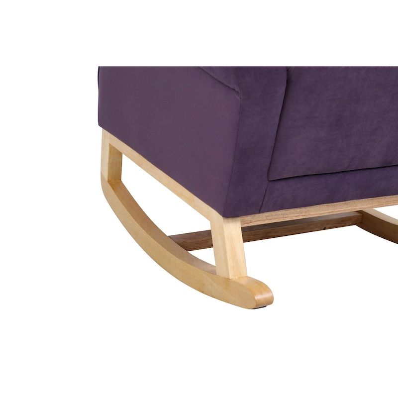 Velvet Rocking Chair