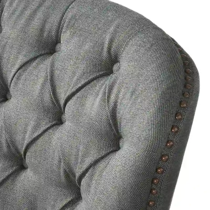 Tafton Tufted Club Chair with Ottoman by Christopher Knight Home