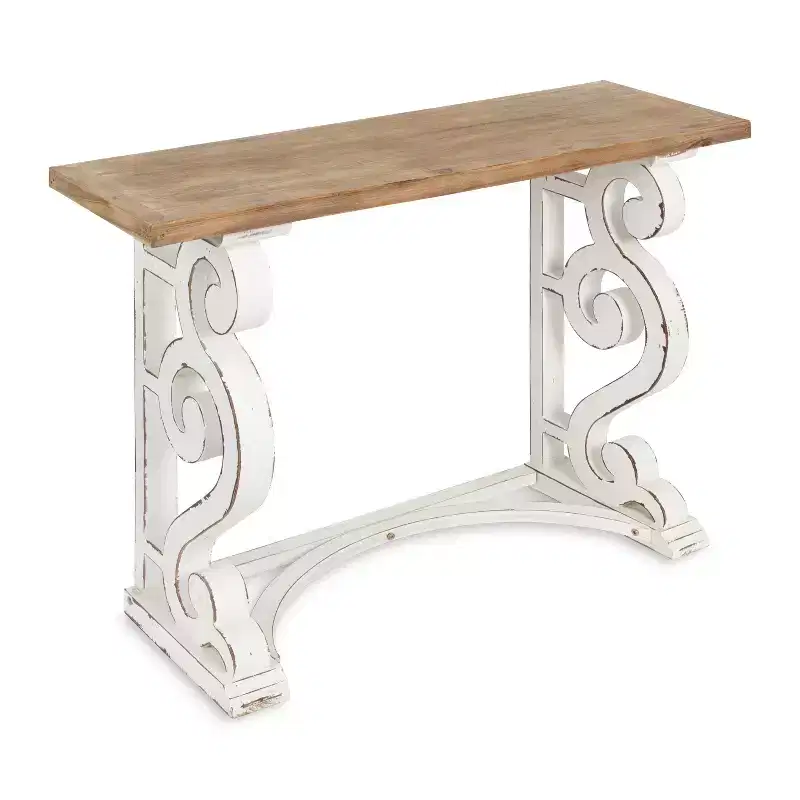 Kate and Laurel Wyldwood Wood Console Table