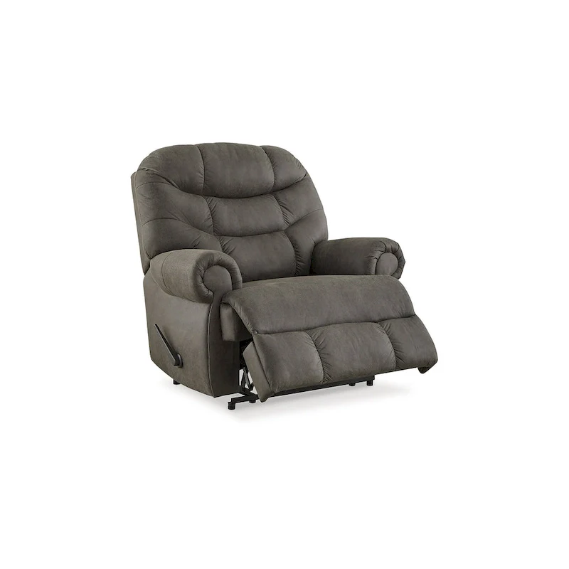 Signature Design by Ashley Camera Time Gunmetal Recliner