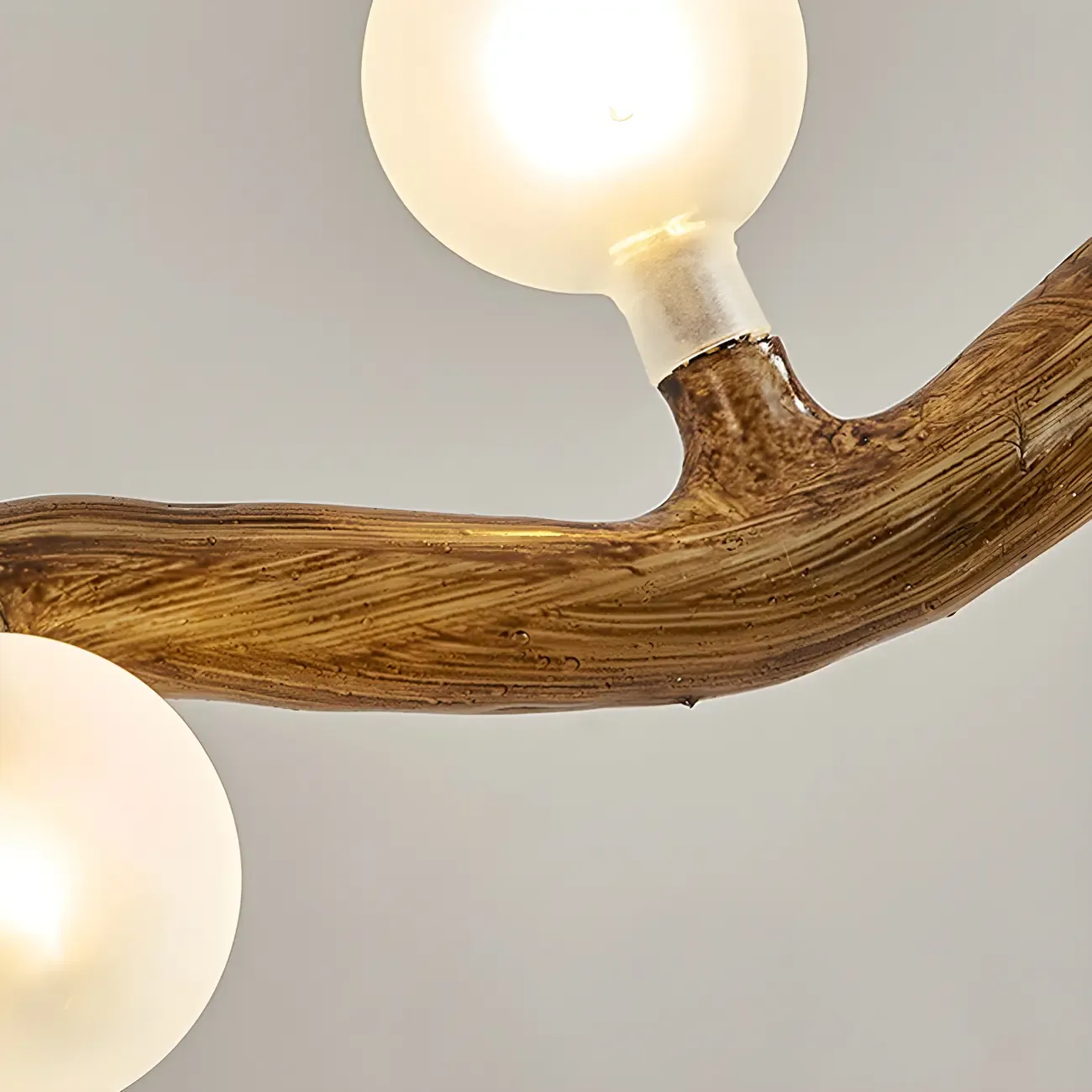 Modern Brown Glass Linear Island Pendant Light