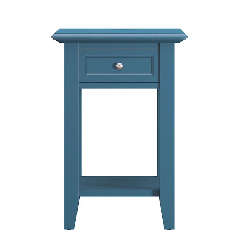 Zayden 1-drawer Side Table with Charging Station by iNSPIRE Q Bold