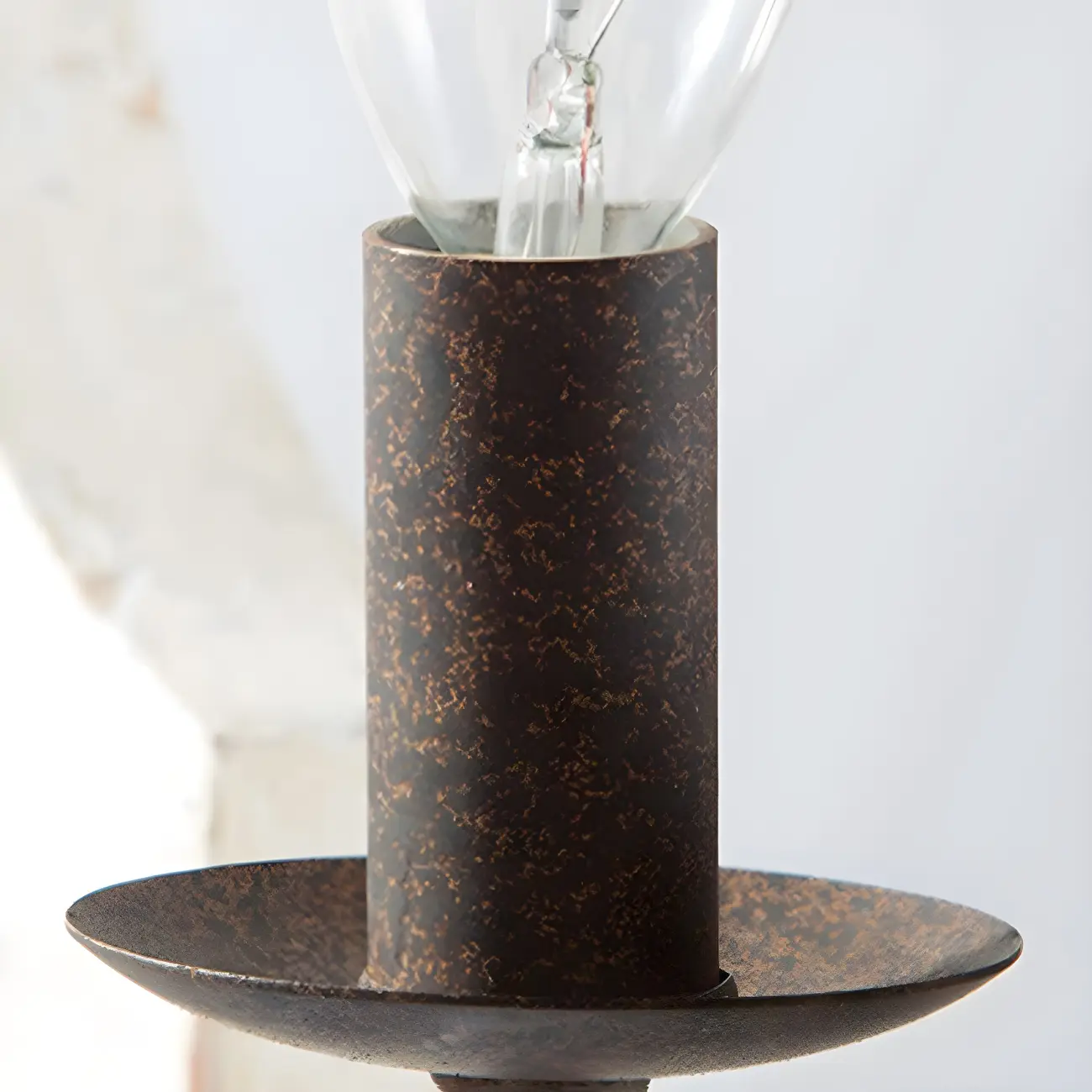 Classic Traditional Quatrefoil Wooden Candelabra Chandelier