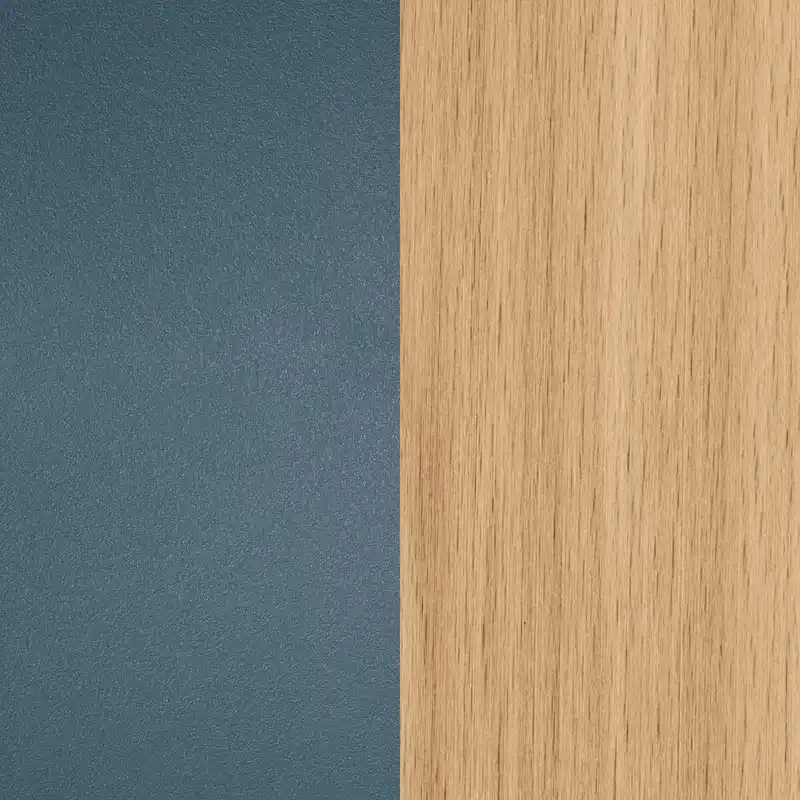 Flam Set of 2 Dinning Chair with Beech Wood Legs