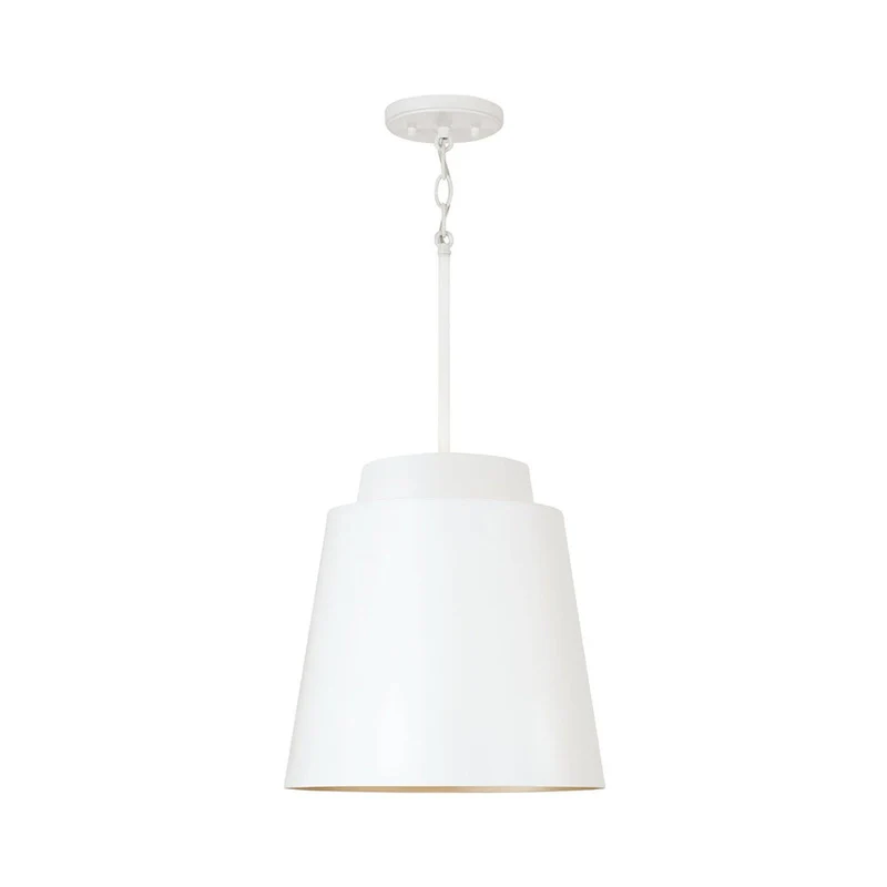 Pratt 1-Light Pendant - 13 W x 13.25 H