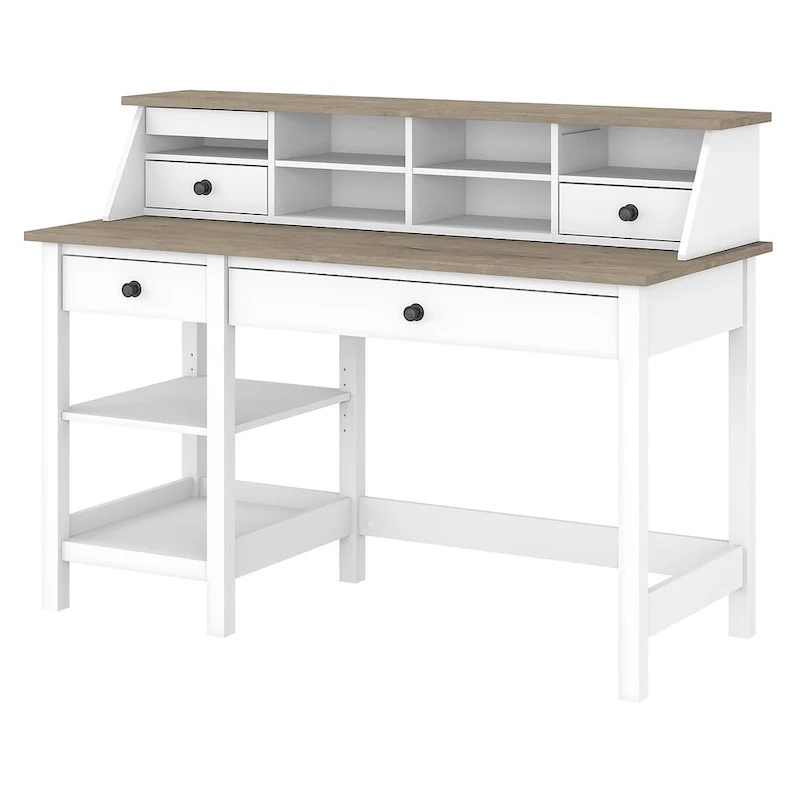 Mayfield 54W Computer Desk with Desktop Organizer by Bush Furniture