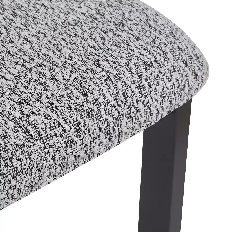 Christopher Knight Home Astura Iron Frame Upholstered Dining Chairs (Set of 2)