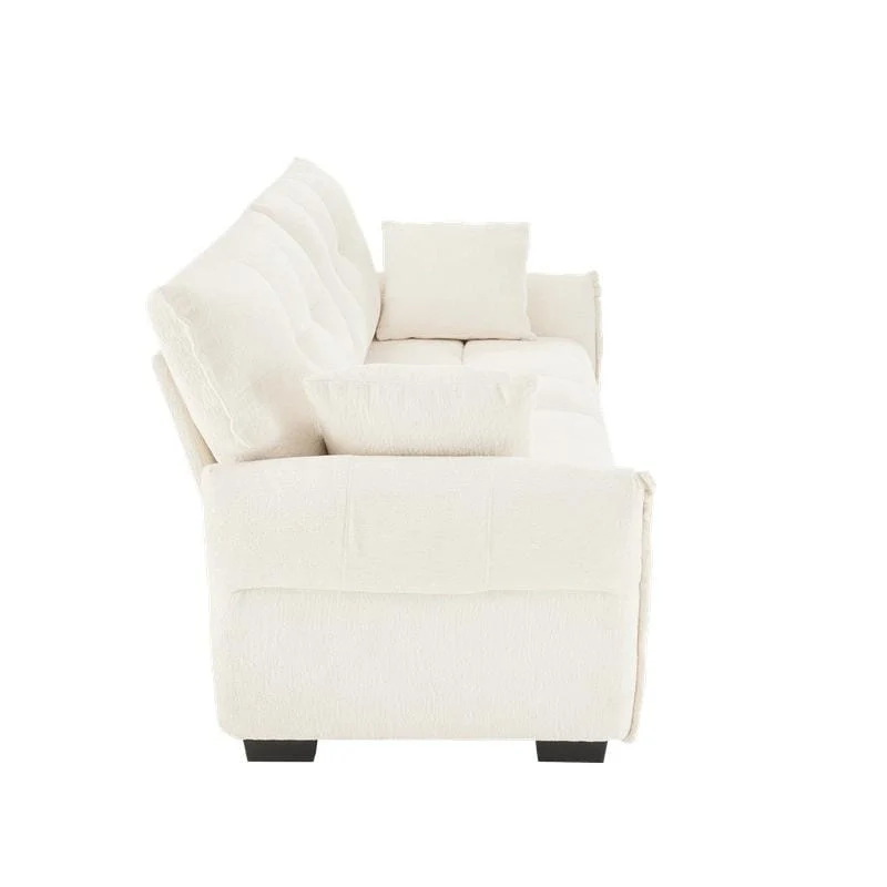 78.7 Chenille Two Seater Upholstered Sofa