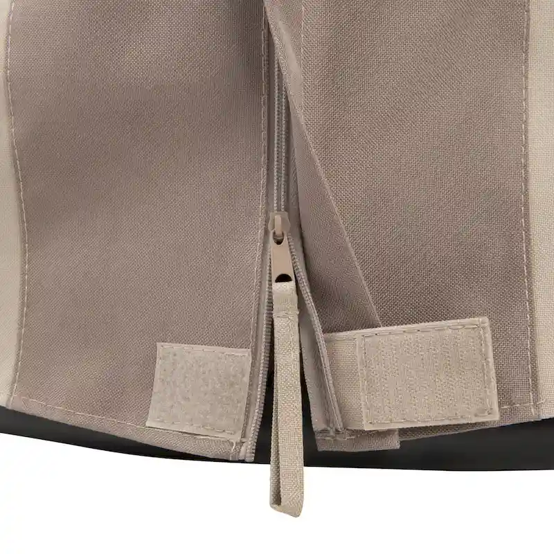 Modern Leisure Monterey Patio Egg Chair Cover, 45 L X 42 W X 75 H, Beige - 45  x 42  x 75